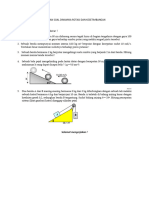 Latihan Soal Dinamika Rotasi