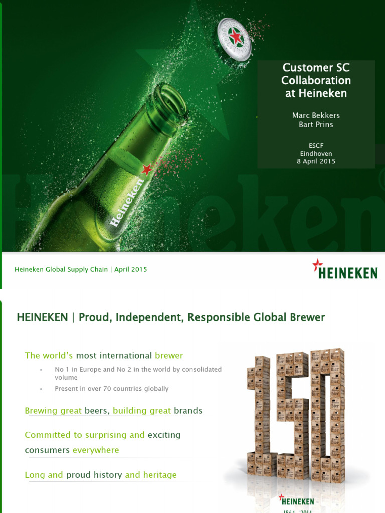 Customer SC Collaboration at Heineken | PDF | Supply Chain | Strategic ...