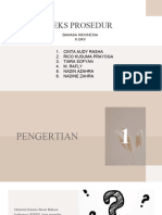 Teks Prosedur: 1. Cinta Audy Rasha 2. Rico Kusuma Prayoga 3. Tiara Sofyan 4. M. Rafly 5. Nadin Azahra 6. Nadine Zahra