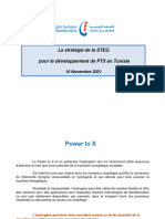 La Stratégie de La STEG Pour Le Développement de PTX en Tunisie