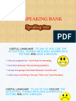 Ket Speaking Bank