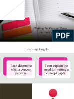 Writing A Concept Paper (Part 1) - Defining Terms