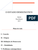 TGE II O Estado Democrático 201T