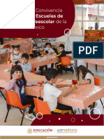 Marco para La Convivencia Escolar Preescolar Ciudad Mexico 2023 2024.1