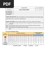 DS & DBMS Course