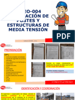 Pr-Eo-004 Instalación de Postes y Estructuras de Media Tensión