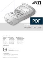 Digirator DR2 Manual
