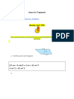 Area of A Trapezoid