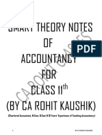 Account Class 11 Theory