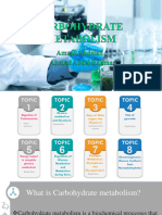 Carbohydrate Metabolism Presentation.