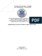 ATPS - ADMINISTRAÇÃO FINANCEIRA E ORÇAMENTÁRIA - Pronta e Revisada