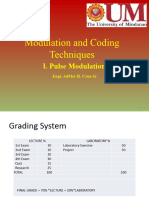 Modulation and Coding Techniques M1