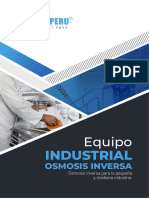 Equipo Industrial Osmosis Perú 2023