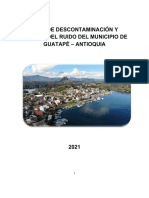Plan Descontaminación Ruido GUATAPÉ - 2021