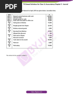 Ts Grewal Solutions For Class 11 Accountancy Chapter 5 Journal