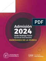 Folleto de Admision 2024 Ensenanza de La Musica - 230913 - 113616