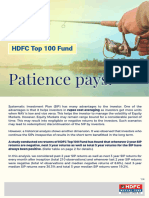 HDFC Top 100 Fund - Patience Pays!