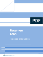 Lean y Analisis de Procesos