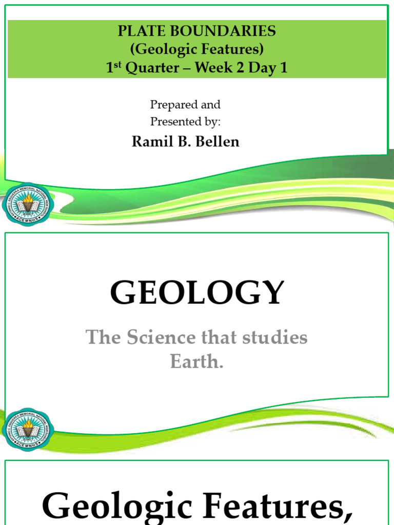 Learning Package 5 G10 1st Quarter Science PPT W2 | PDF | Plate ...