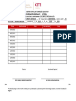 Formato de Asistencia Personal Con Carta de Presentación