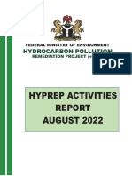 Hyprep August Report 2022