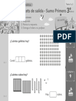 3 Grado - Matematicas - Tickets de Salida - Chile