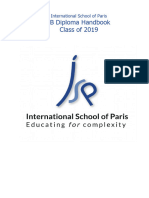 IBDP Handbook Class of 2019