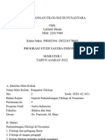 Perkembangan Filologi Di Nusantara Tugas 5