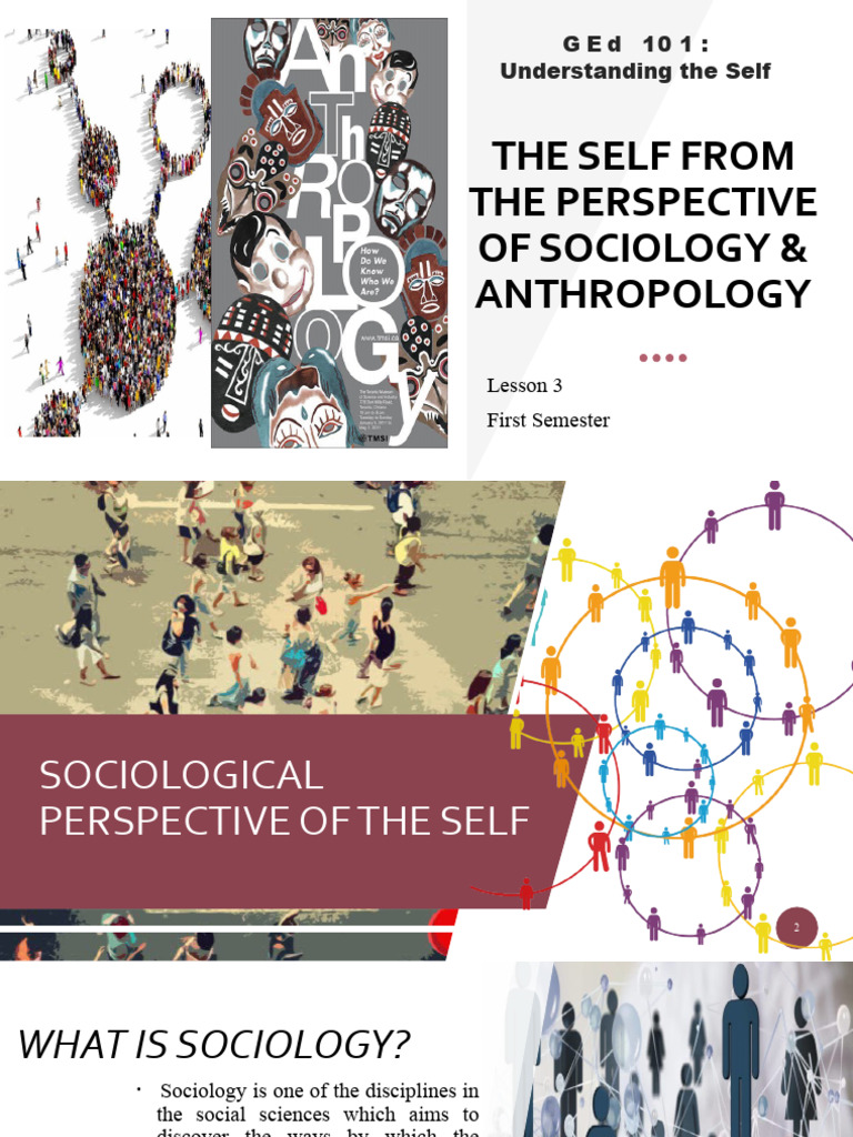 Sociology and Anthropology of Self | PDF | Sociology | Anthropology