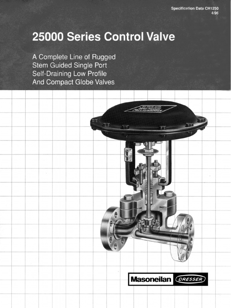 Manual Valvula 25000 Masoneilan PDF