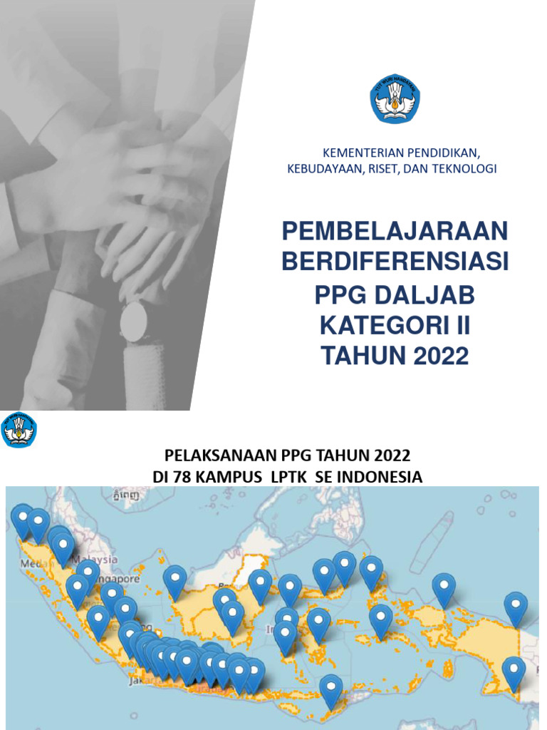 Pembelajaran Berdiferensiasi PPG 2025 dalam kelas sekolah menengah