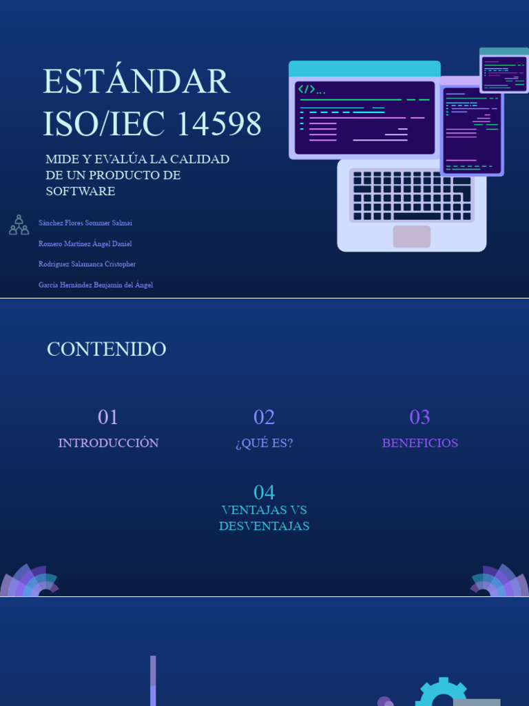 Evaluación de Calidad en Software ISO/IEC 14598 | PDF | Software ...