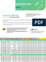 Lista de Precios Cliente Preferente Nacional 18.03