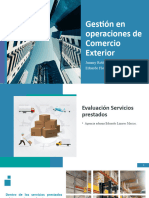 Gestión en Operaciones de Comercio Exterior