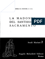 La Madonna Del Santisimo Sacramento-Ocr GABRIELE ROSCHINI