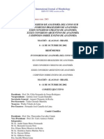 XXXIX Congreso Argentino de Anatomía - 2002