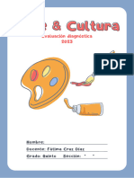 Evaluación Diagnóstica - Arte y Cultura