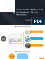 Metodos de Explotacion Subterranea - Caving Methods