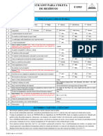F.383 - Check List para Coleta de Residuos - Carrocerias Real - Solicitação 659527