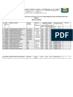 Cronograma de Aplicación de Instrumentos de Evaluación - SECUNDARIA