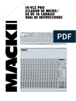 Manual Del Usuario Mackie 1604VLZ