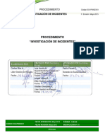 SGI-P00023-01 - Procedimiento Investigación de Incidentes.