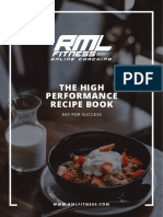 RML Fitness. Recipe Book (1st Edition)