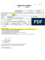 Orden de Compra: Inmediato