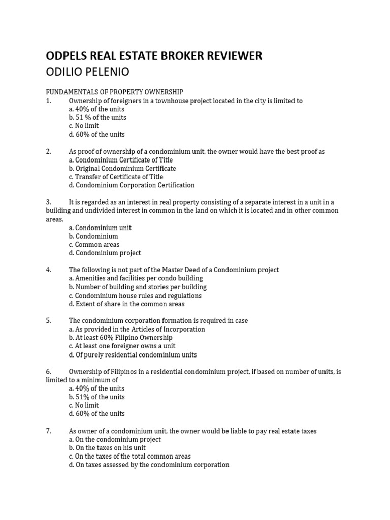 fundamentals-of-property-ownership-philippine-real-estate-broker
