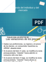 Curva de Demanda Del Individuo y Curva de Engel-Resumen