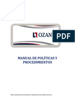 Manual Politicas y Procedimientos
