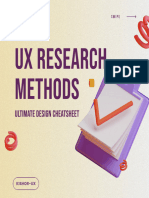 User Experience Research Methods