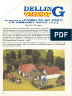 How To Make Wargames Terrain Coaching Inn Templates