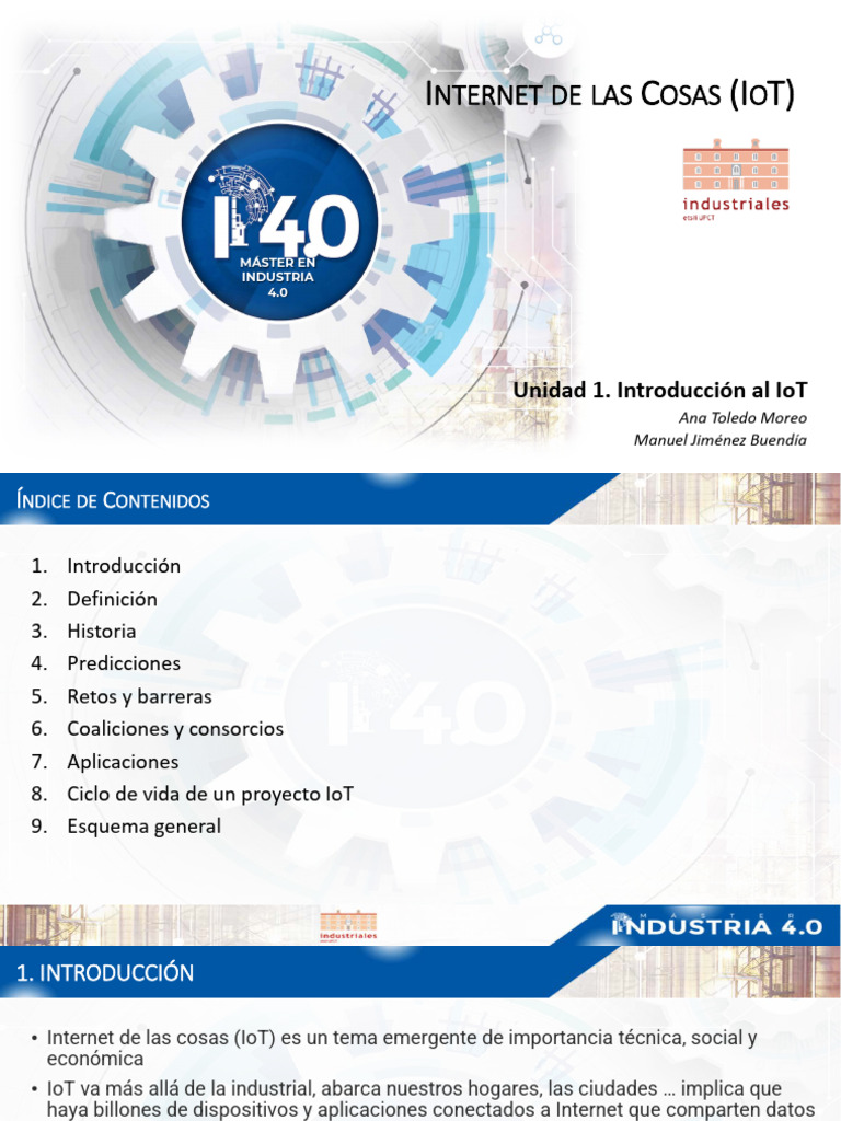 Introducción al Internet de las Cosas | PDF | Internet de las Cosas ...